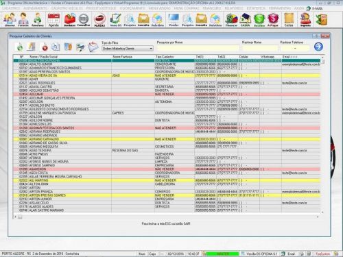 Programa Os Oficina Mecânica Moto com Check List Vendas Estoque e Financeiro v6.1 Plus - Fpqsystem 654871