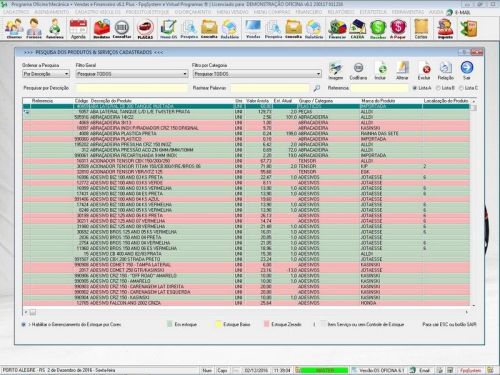 Programa Os Oficina Mecânica Moto com Check List Vendas Estoque e Financeiro v6.1 Plus - Fpqsystem 654878