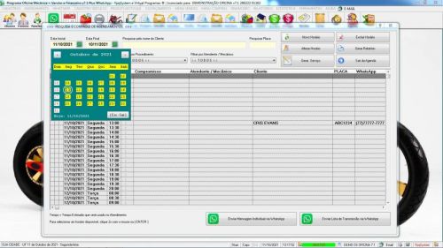 Programa Os Oficina Mecânica Moto com Check List Vendas Estoque e Financeiro v7.1 Plus  Whatsapp via Os 610412