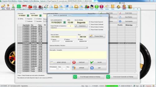 Programa Os Oficina Mecânica Moto com Check List Vendas Estoque e Financeiro v7.1 Plus Whatsapp via Os - Fpqsystem 610413