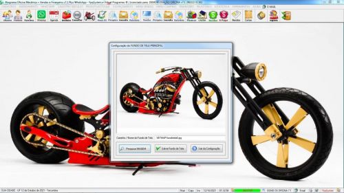 Programa Os Oficina Mecânica Moto com Check List Vendas Estoque e Financeiro v7.1 Plus Whatsapp via Os - Fpqsystem 610419