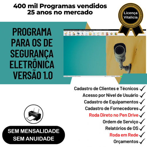 Programa Os Segurança Eletrônica v1.0 681484