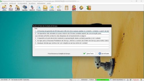Programa Os Segurança Eletrônica v1.0 - Fpqsystem 681511