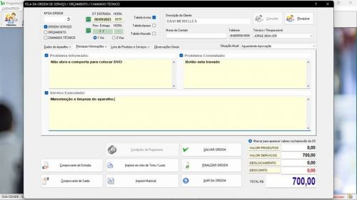 Programa Os Segurança Eletrônica v2.0 - Fpqsystem 681568