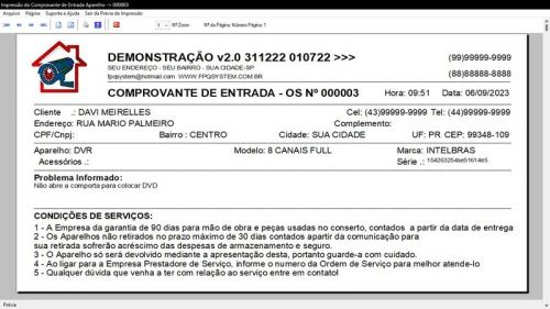 Programa Os Segurança Eletrônica v2.0 - Fpqsystem 681570