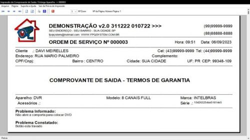 Programa Os Segurança Eletrônica v2.0 - Fpqsystem 681571