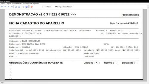 Programa Os Segurança Eletrônica v2.0 - Fpqsystem 681577