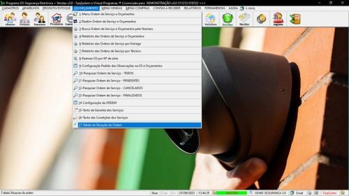 Programa Os Segurança Eletrônica  Vendas e Estoque v3.0 - Fpqsystem 681620
