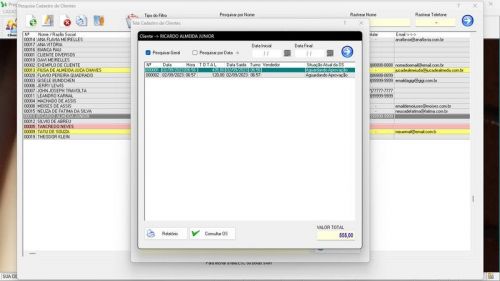 Programa Os Segurança Eletrônica  Vendas e Estoque v3.0 - Fpqsystem 681623