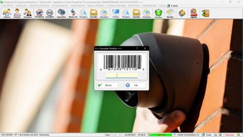Programa Os Segurança Eletrônica  Vendas e Estoque v3.0 681636