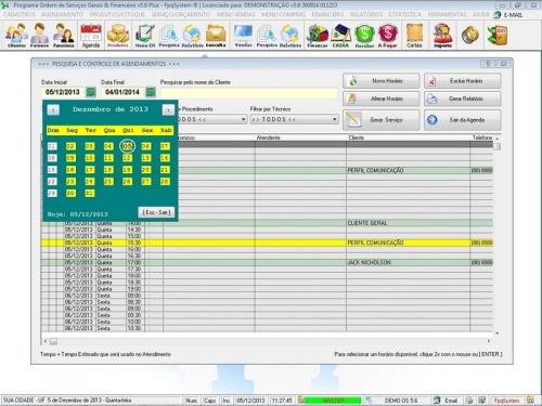 Programa Os Serviços de Jardinagem com Vendas Financeiro e Estatística v5.6 Plus - Fpqsystem 657160