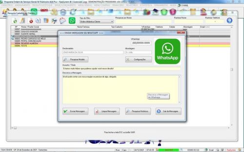 Programa Os Serviços de Pintura e Reforma com Vendas Financeiro e Estatística v6.6 Plus  Whatsapp - Fpqsystem 657234