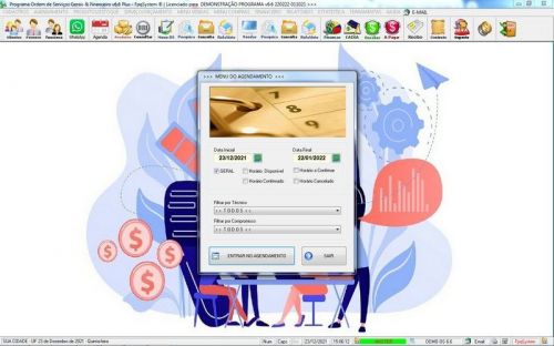 Programa Os Serviços de Pintura e Reforma com Vendas Financeiro e Estatística v6.6 Plus  Whatsapp - Fpqsystem 657235