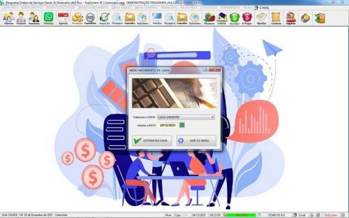Programa Os Serviços de Pintura e Reforma com Vendas Financeiro e Estatística v6.6 Plus  Whatsapp - Fpqsystem 657246