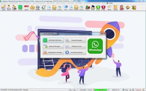 Programa Os Serviços Gerais com Vendas Financeiro e Estatistica v7.6 Plus  Whatsapp 600818