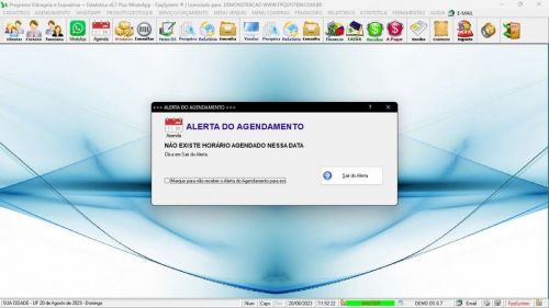 Programa Os Vidraçaria e Esquadria Vendas Financeiro v6.7 Plus Whatzapp - Fpqsystem 682665