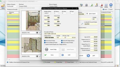 Programa Os Vidraçaria e Esquadria Vendas Financeiro v6.7 Plus Whatzapp - Fpqsystem 682680