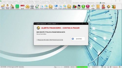 Programa Os Vidraçaria e Esquadria  Vendas  Financeiro v7.7 Plus Whatsapp - Fpqsystem 682731