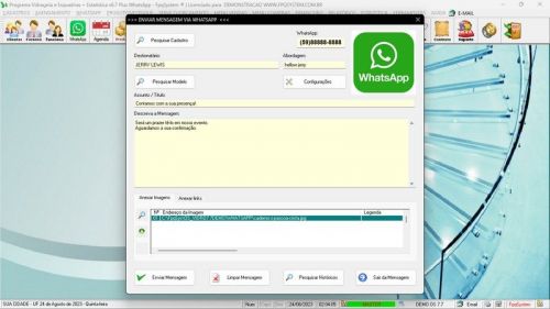 Programa Os Vidraçaria e Esquadria  Vendas  Financeiro v7.7 Plus Whatsapp - Fpqsystem 682733