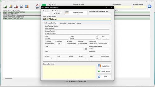 Programa Os Vidraçaria e Esquadria  Vendas  Financeiro v7.7 Plus Whatsapp - Fpqsystem 682738