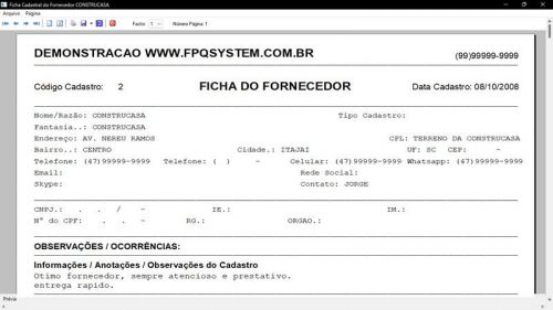 Programa Os Vidraçaria e Esquadria  Vendas  Financeiro v7.7 Plus Whatsapp - Fpqsystem 682739