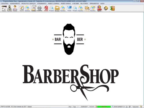 Programa para Barbearia Barbershop  Agendamento  Vendas v2.0  - Fpqsystem 408960