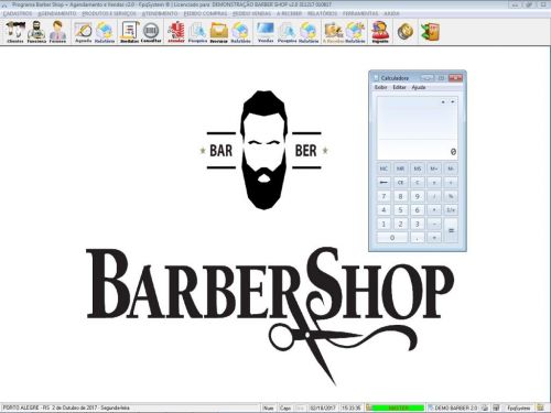 Programa para Barbearia Barbershop  Agendamento  Vendas v2.0  - Fpqsystem 408962