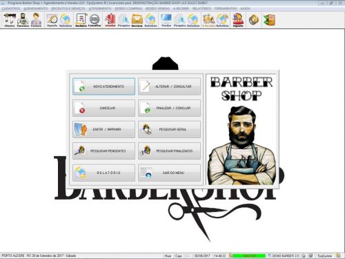 Programa para Barbearia Barbershop  Agendamento Vendas v2.0 - Fpqsystem 408966