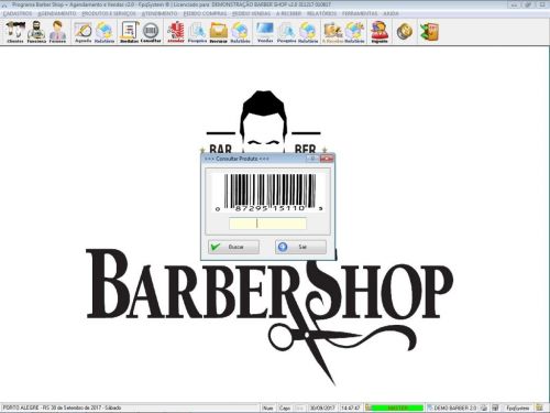 Programa para Barbearia Barbershop  Agendamento Vendas v2.0 - Fpqsystem 408978