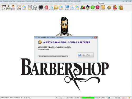 Programa Para Barbearia Barbershop Vendas e Financeiro v4.0 plus - Fpqsystem 409015