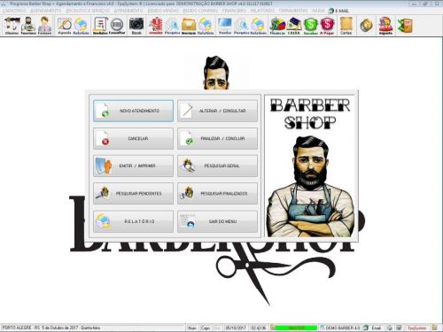 Programa Para Barbearia Barbershop Vendas e Financeiro v4.0 plus - Fpqsystem 409032