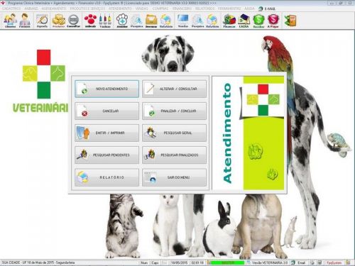 Programa para Clinica Veterinária com Agendamento Vendas e Financeiro v3.0 - Fpqsystem 657570