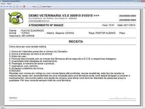 Programa para Clinica Veterinária com Agendamento Vendas e Financeiro v3.0 - Fpqsystem 657573