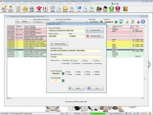 Programa para Clinica Veterinária com Agendamento Vendas e Financeiro v3.0 - Fpqsystem 657581