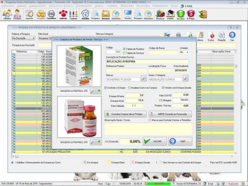 Programa para Clinica Veterinária com Agendamento Vendas e Financeiro v3.0 - Fpqsystem 657583