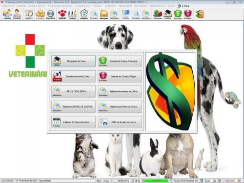 Programa para Clinica Veterinária com Agendamento Vendas e Financeiro v3.0 - Fpqsystem 657586