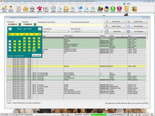 Programa para Clinica Veterinária com Agendamento Vendas e Financeiro v4.0 Plus - Fpqsystem 657594