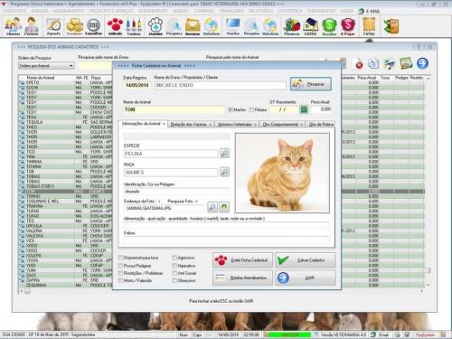 Programa para Clinica Veterinária com Agendamento Vendas e Financeiro v4.0 Plus - Fpqsystem 657598