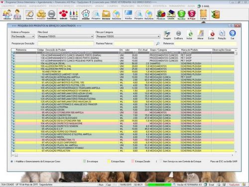 Programa para Clinica Veterinária com Agendamento Vendas e Financeiro v4.0 Plus - Fpqsystem 657602