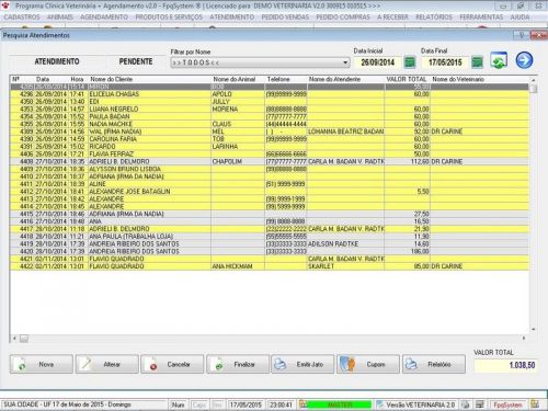 Programa para Clinica Veterinária com e Agendamento e Vendas v2.0 - Fpqsystem 657553
