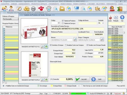 Programa para Clinica Veterinária com e Agendamento e Vendas v2.0 - Fpqsystem 657563