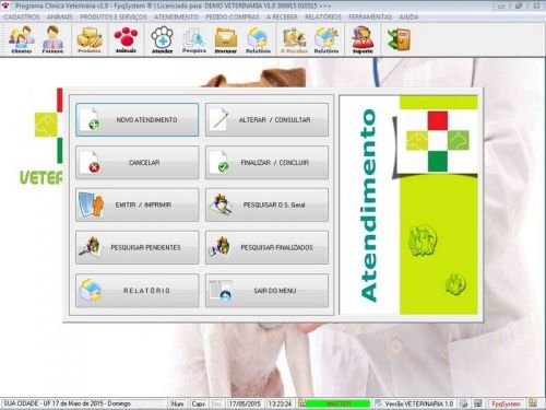Programa para Clinica Veterinária com e Atendimento v1.0 - Fpqsystem 657522