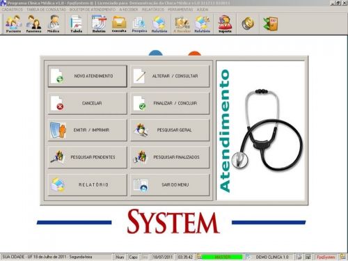 Programa para Consultório e Clinica Médica v1.0 - Fpqsystem 657628