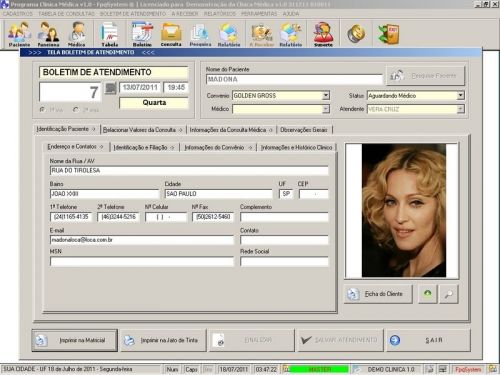 Programa para Consultório e Clinica Médica v1.0 - Fpqsystem 657630