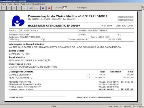 Programa para Consultório e Clinica Médica v1.0 - Fpqsystem 657631