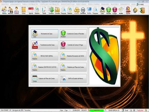 Programa para Controle de Igrejas com Financeiro v3.0 Plus - Fpqsystem 578917