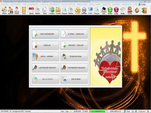 Programa para Controle de Igrejas com Financeiro v3.0 Plus - Fpqsystem 578918