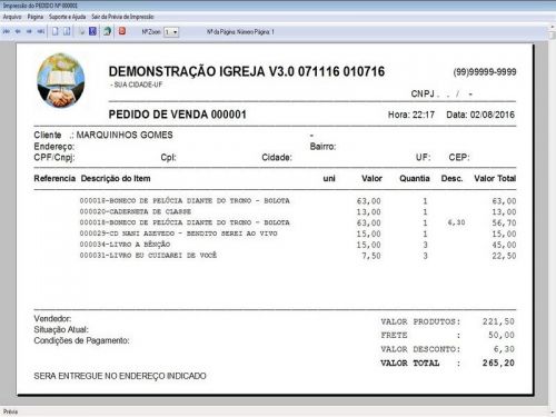 Programa para Controle de Igrejas com Financeiro v3.0 Plus - Fpqsystem 578921
