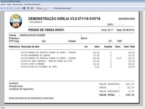 Programa para Controle de Igrejas com Financeiro v3.0 Plus - Fpqsystem 578921