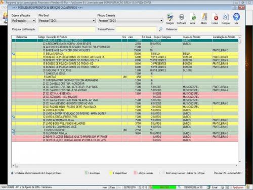 Programa para Controle de Igrejas com Financeiro v3.0 Plus - Fpqsystem 578922